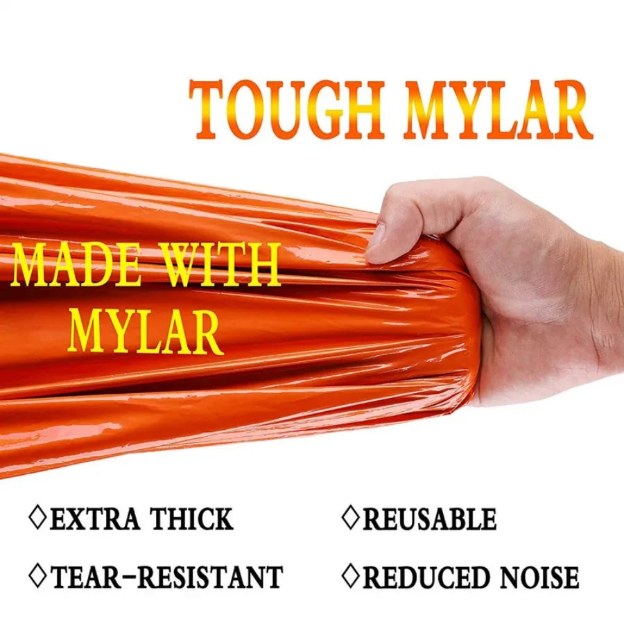 Śpiwór ratunkowy termoizolacyjny z folii NRC – ultralekki i wodoodporny